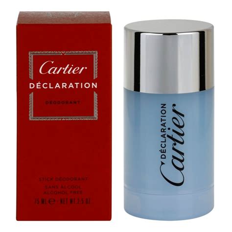 declaration cartier 150 ml|cartier declaration deodorant stick.